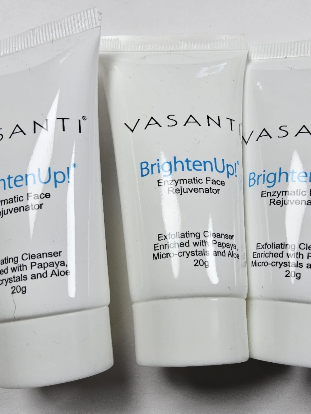 Lot Of 5- Vasanti BrightenUp! Enzymatic Face Rejuvenator - Picture 3 of 3